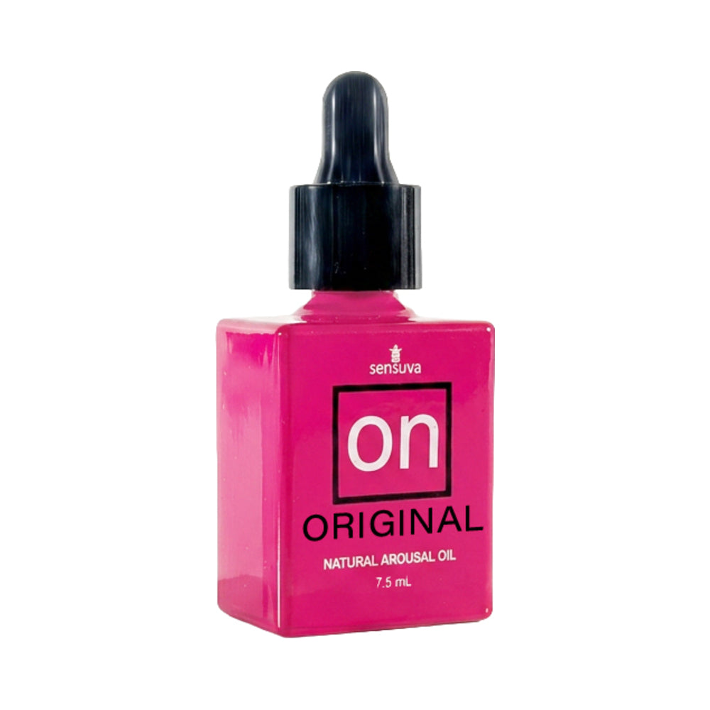 SENSUVA - ACEITE DE EXCITACIÓN ON LEGACY ORIGINAL (7.5 ML) FRASCO DE VIDRIO DE LUJO