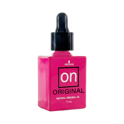 SENSUVA - ACEITE DE EXCITACIÓN ON LEGACY ORIGINAL (7.5 ML) FRASCO DE VIDRIO DE LUJO