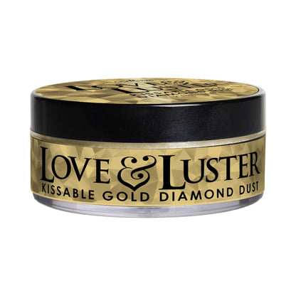 SENSUVA - LOVE & LUSTER KISSABLE DIAMOND DUST 2 OZ. JAR GOLD