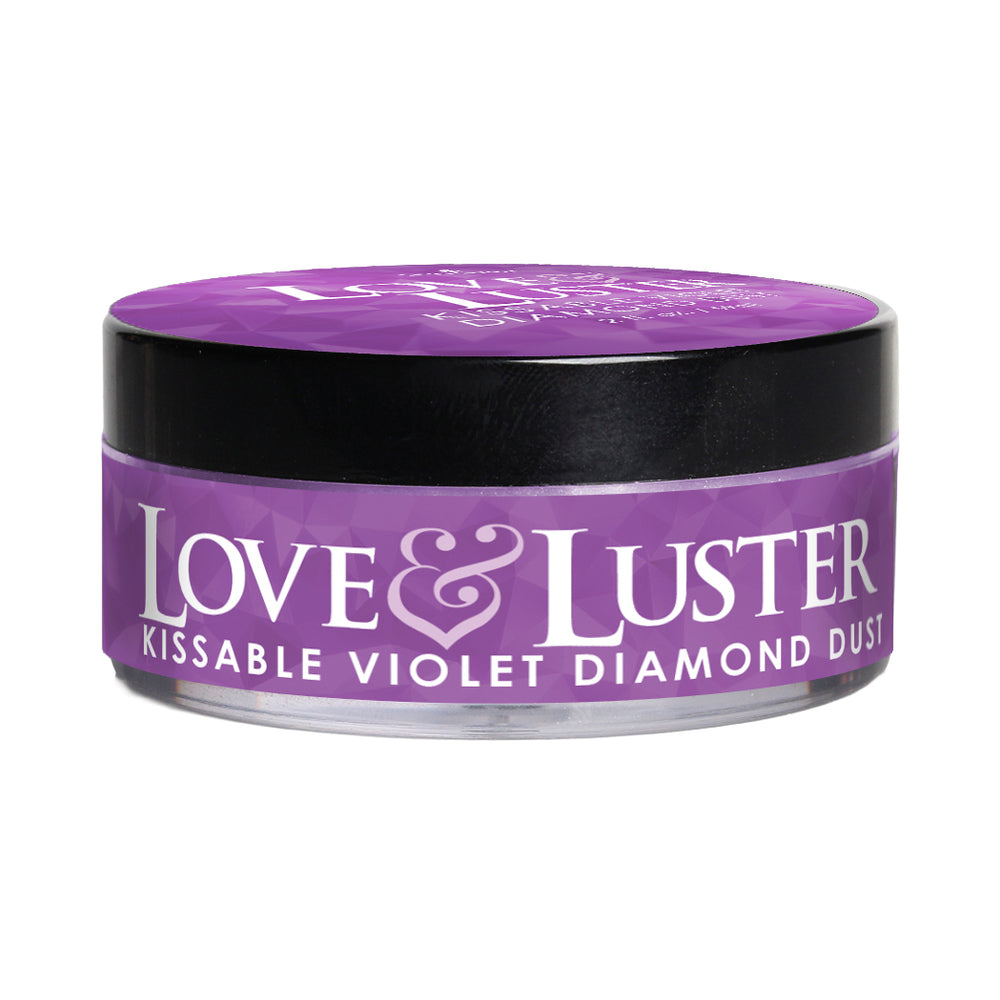 SENSUVA - LOVE & LUSTER KISSABLE DIAMOND DUST 2 OZ. JAR VIOLET