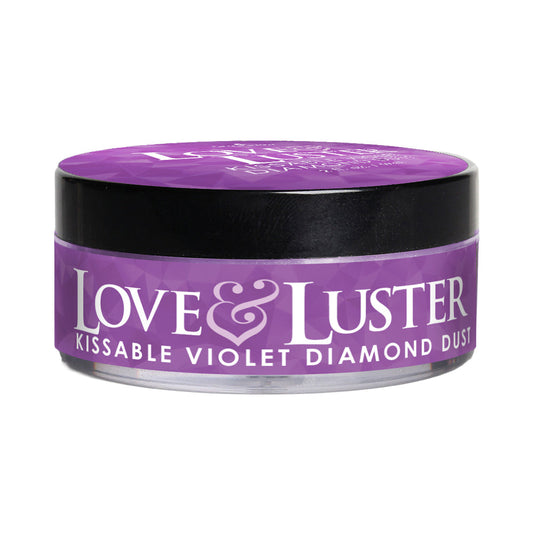 SENSUVA - LOVE & LUSTER KISSABLE DIAMOND DUST 2 OZ. JAR VIOLET