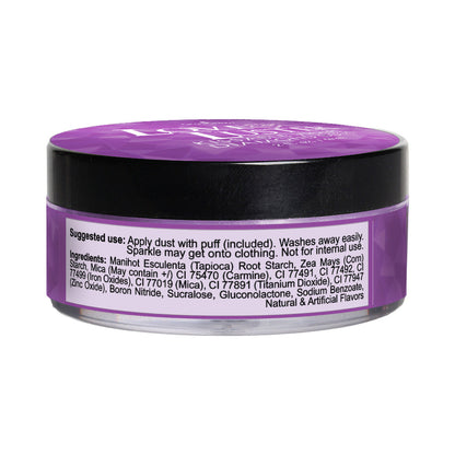 SENSUVA - LOVE & LUSTER KISSABLE DIAMOND DUST 2 OZ. JAR VIOLET