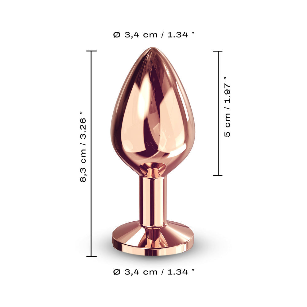 LOVELY PLANET - DORCEL DIAMOND PLUG ROSE GOLD M
