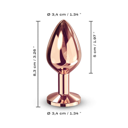 LOVELY PLANET - DORCEL DIAMOND PLUG ROSE GOLD M