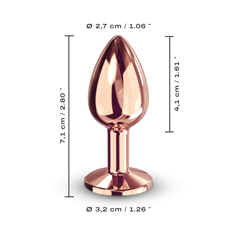 LOVELY PLANET - DORCEL DIAMOND PLUG ROSE GOLD S