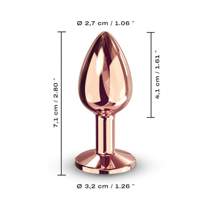 LOVELY PLANET - DORCEL DIAMOND PLUG ROSE GOLD S