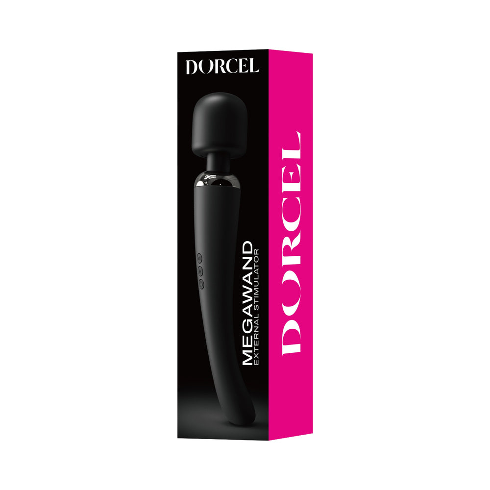 LOVELY PLANET - DORCEL MEGAWAND RECHARGEABLE WAND BLACK