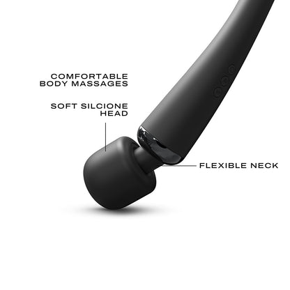 LOVELY PLANET - DORCEL MEGAWAND RECHARGEABLE WAND BLACK