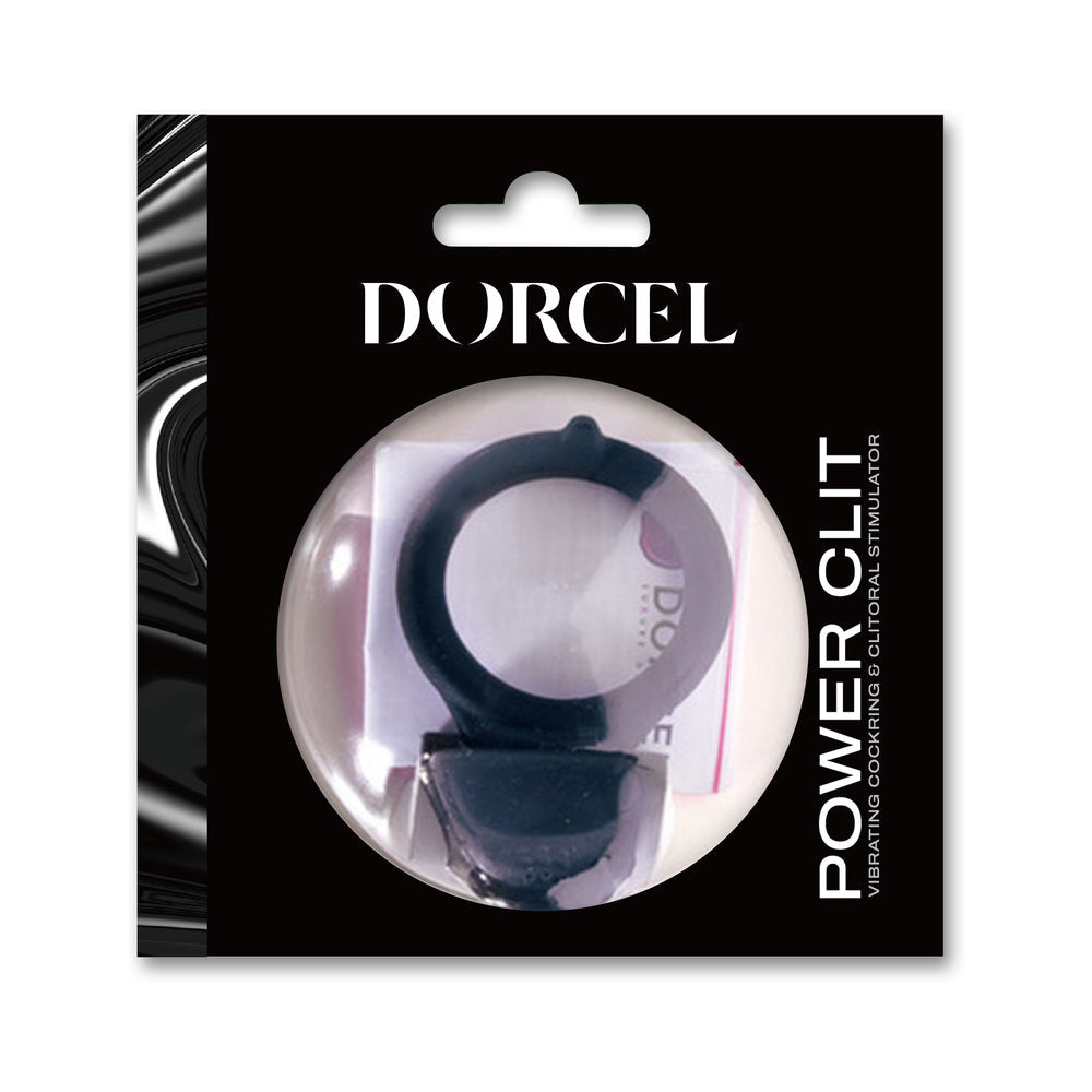 LOVELY PLANET - DORCEL POWER CLIT VIBRATING COCKRING BLACK