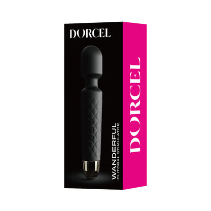 LOVELY PLANET - DORCEL WANDERFUL RECHARGEABLE WAND BLACK
