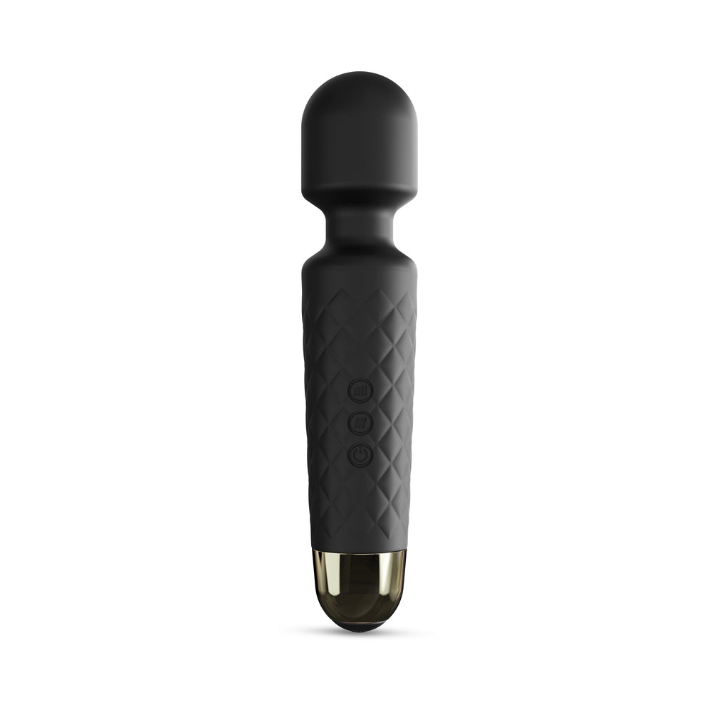 LOVELY PLANET - DORCEL WANDERFUL RECHARGEABLE WAND BLACK