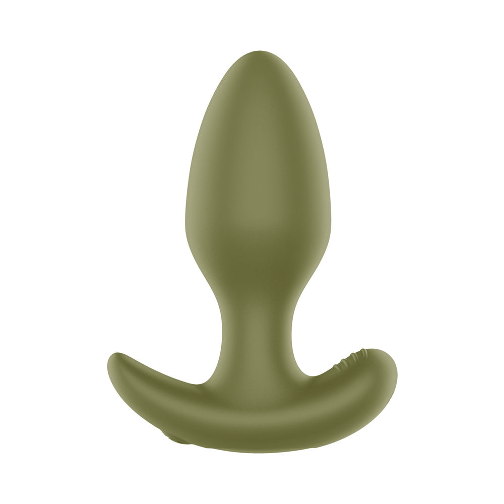 FORTO - VIBRATING ANAL PLUG GREEN