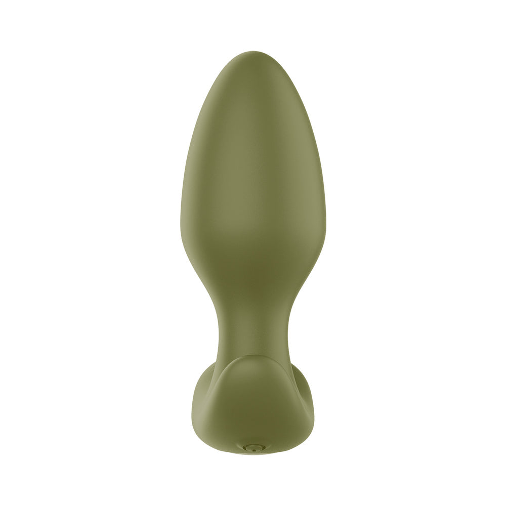 FORTO - VIBRATING ANAL PLUG GREEN