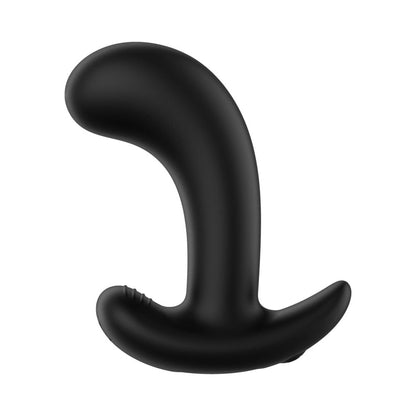FORTO - CURVED VIBRATING PLUG BLACK