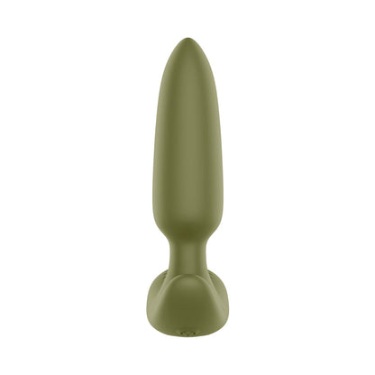 FORTO - POINTED VIBRATING PLUG GREEN
