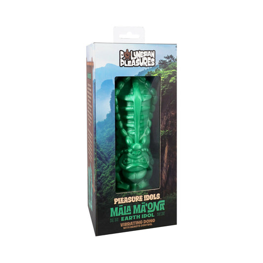 DOC JOHNSON - POLYNESIAN PLEASURES PLEASURE IDOLS MALA MA'ONA EARTH IDOL WITH REMOTE