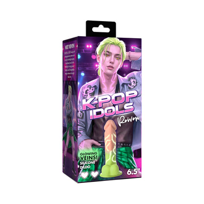 XR BRANDS - K-POP IDOLS REIVEN SILICONE DILDO WITH BALLS