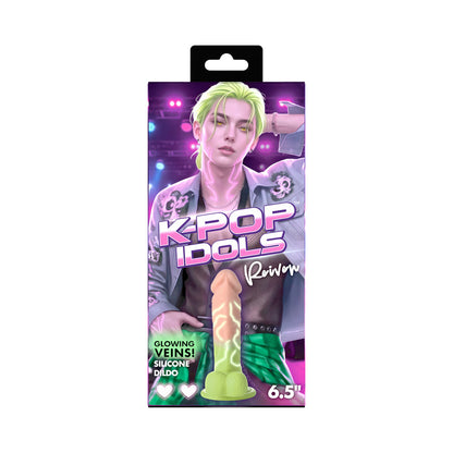 XR BRANDS - K-POP IDOLS REIVEN SILICONE DILDO WITH BALLS
