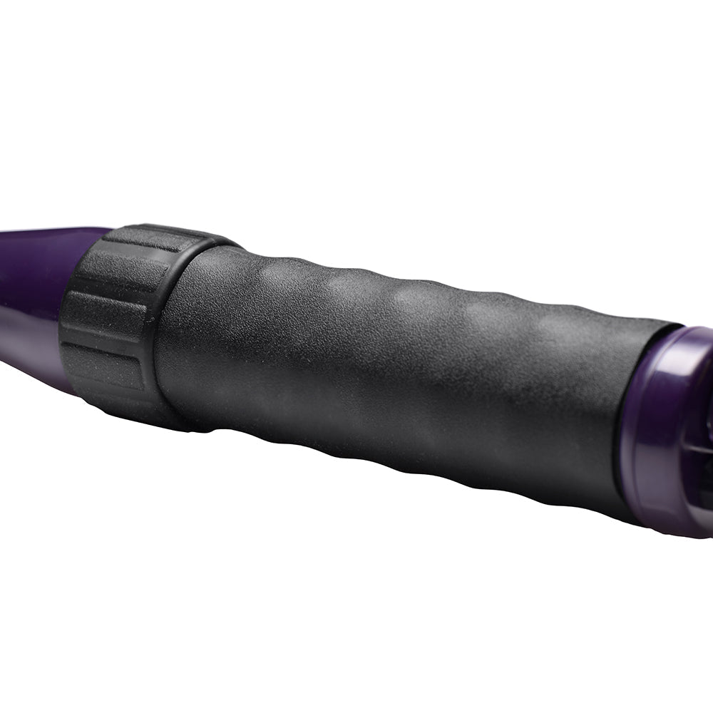 XR BRANDS - ZEUS ELECTROSEX DELUXE EDITION TWILIGHT VIOLET WAND WITH 5 ATTACHMENTS
