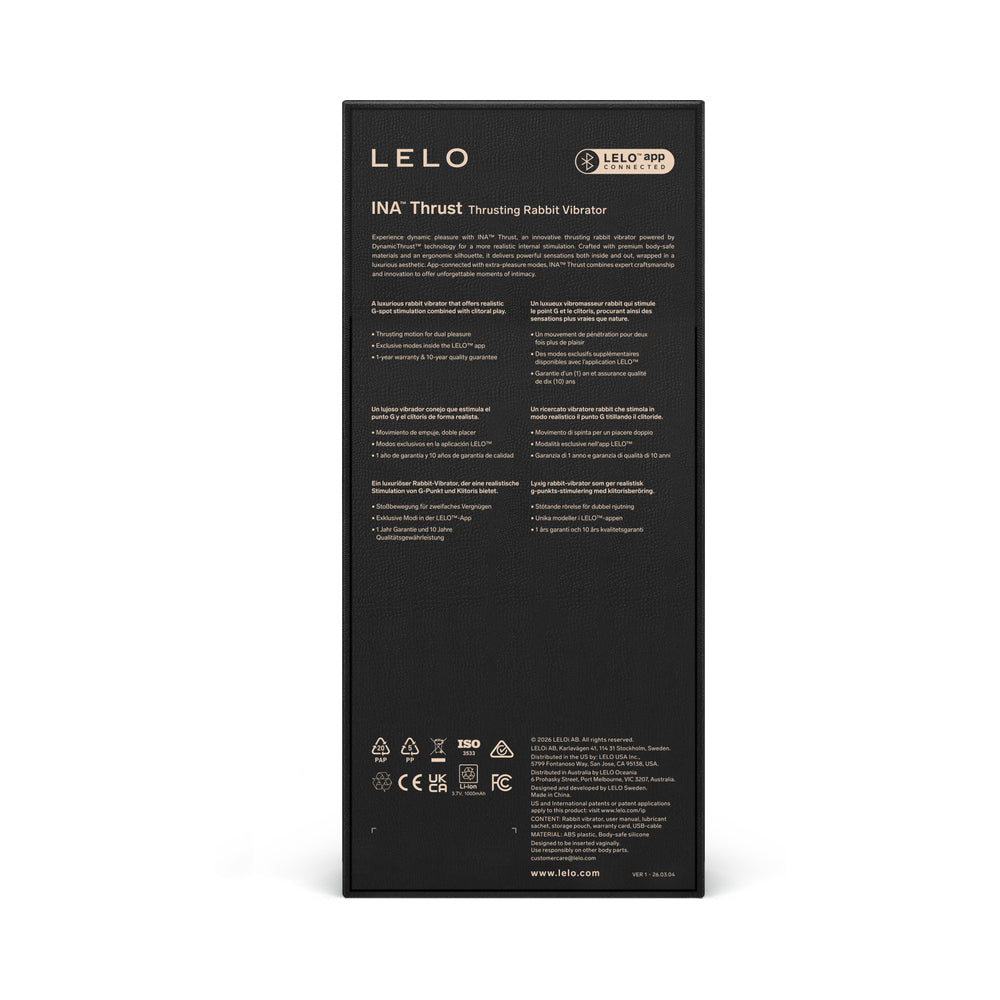 LELO - INA THRUST PURPLE TWILIGHT