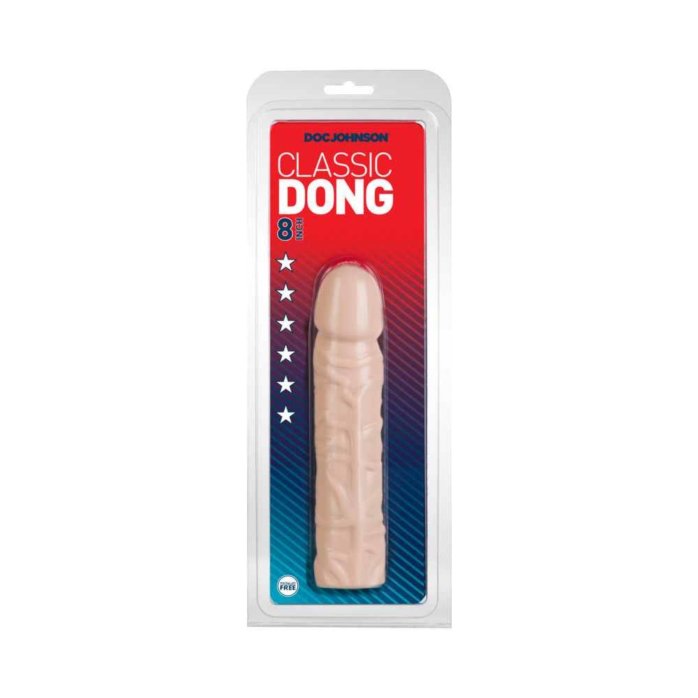 DOC JOHNSON - CLASSIC DONG (FLESH 8 INCH)