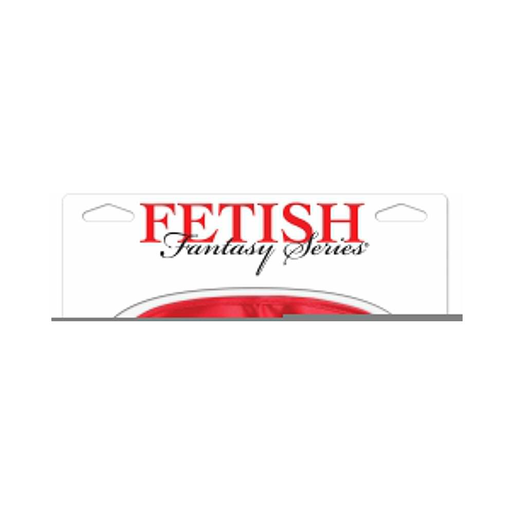 FETISH FANTASY SERIES SATIN LOVE MASK RED