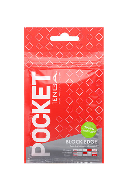 TENGA - POCKET TENGA BLOCK EDGE