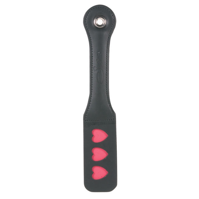 SPORTSHEETS SEX & MISCHIEF 12 IN. HEART IMPRESSION PADDLE