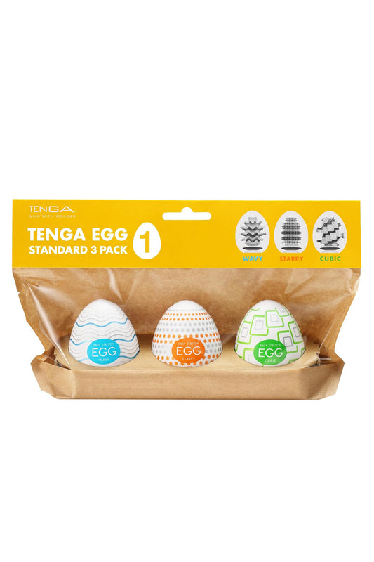 TENGA - EGG STANDARD PAQUETE DE 3