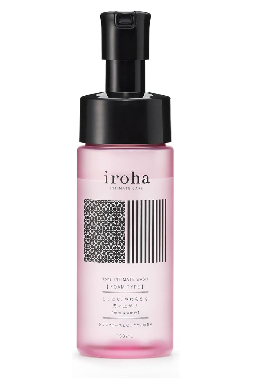 IROHA - INTIMATE CARE WASH - DAMASK ROSE & GERANIUM