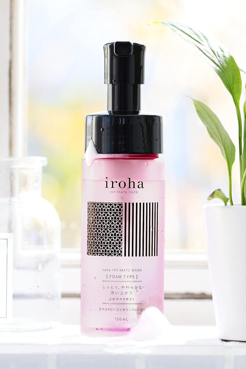 IROHA - INTIMATE CARE WASH - DAMASK ROSE & GERANIUM