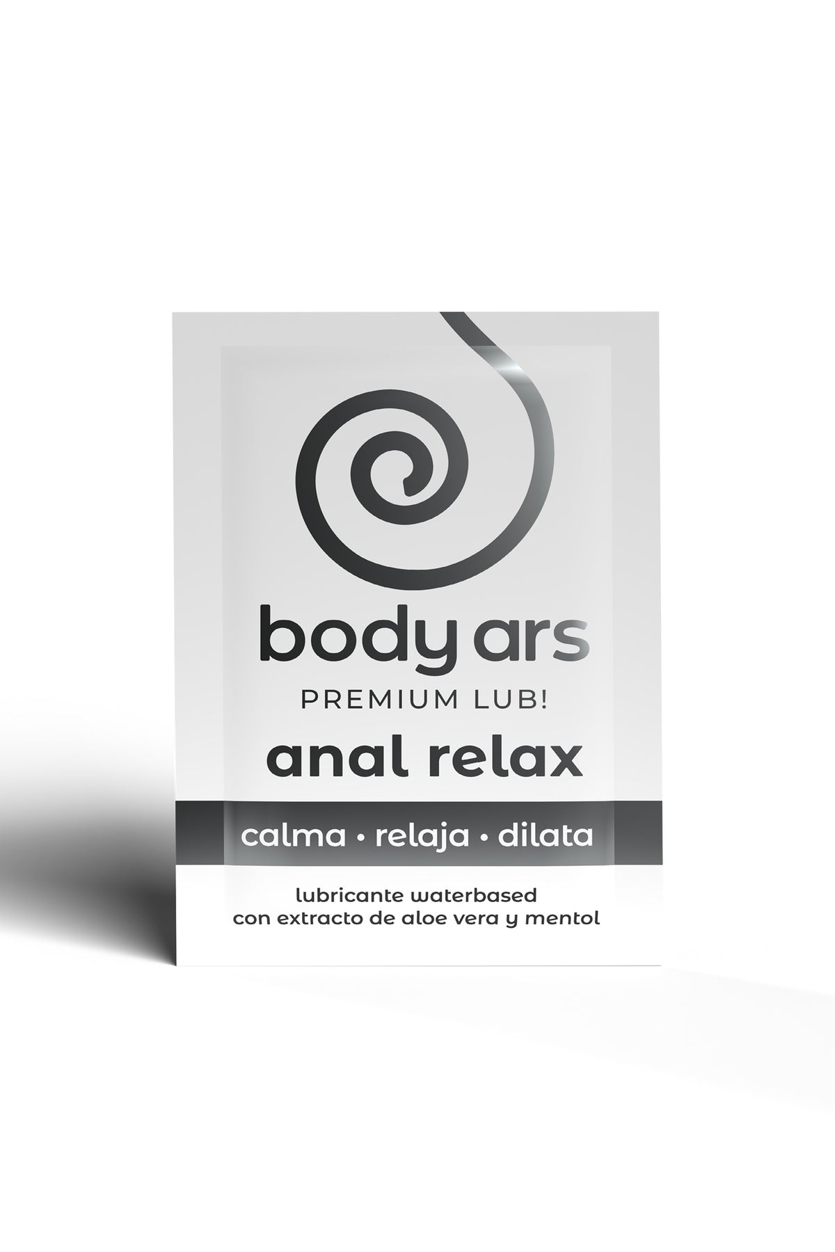 BODY ARS - CAJA COLGANTE 20 SOBRES MONODOSIS DE GEL RELAJANTE ANAL DE BASE ACUOSA BODY ARS