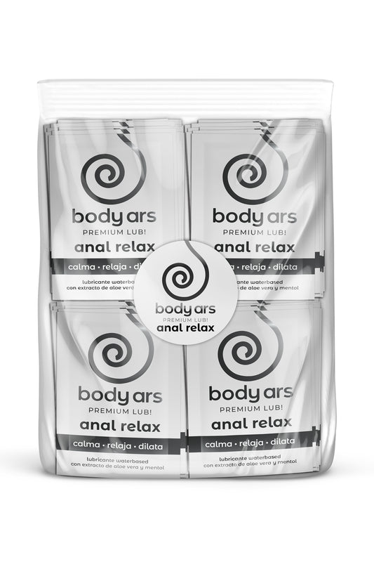 BODY ARS - BOLSA 100U. SOBRES MONODOSIS GEL BODY ARS RELAJANTE ANAL-WATERBASED