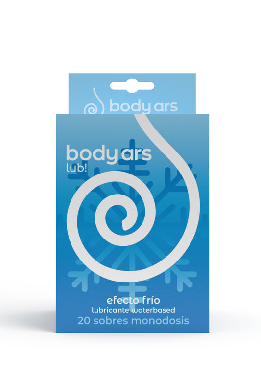 BODY ARS - CAJA COLGANTE 20U. SOBRES MONODOSIS GEL BODY ARS EFECTO FRÍO-WATERBASED