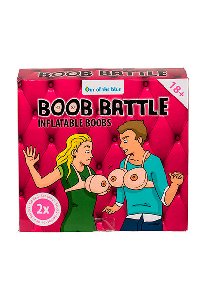 OUT OF THE BLUE - PECHOS HINCHABLES BOOB BATTLE