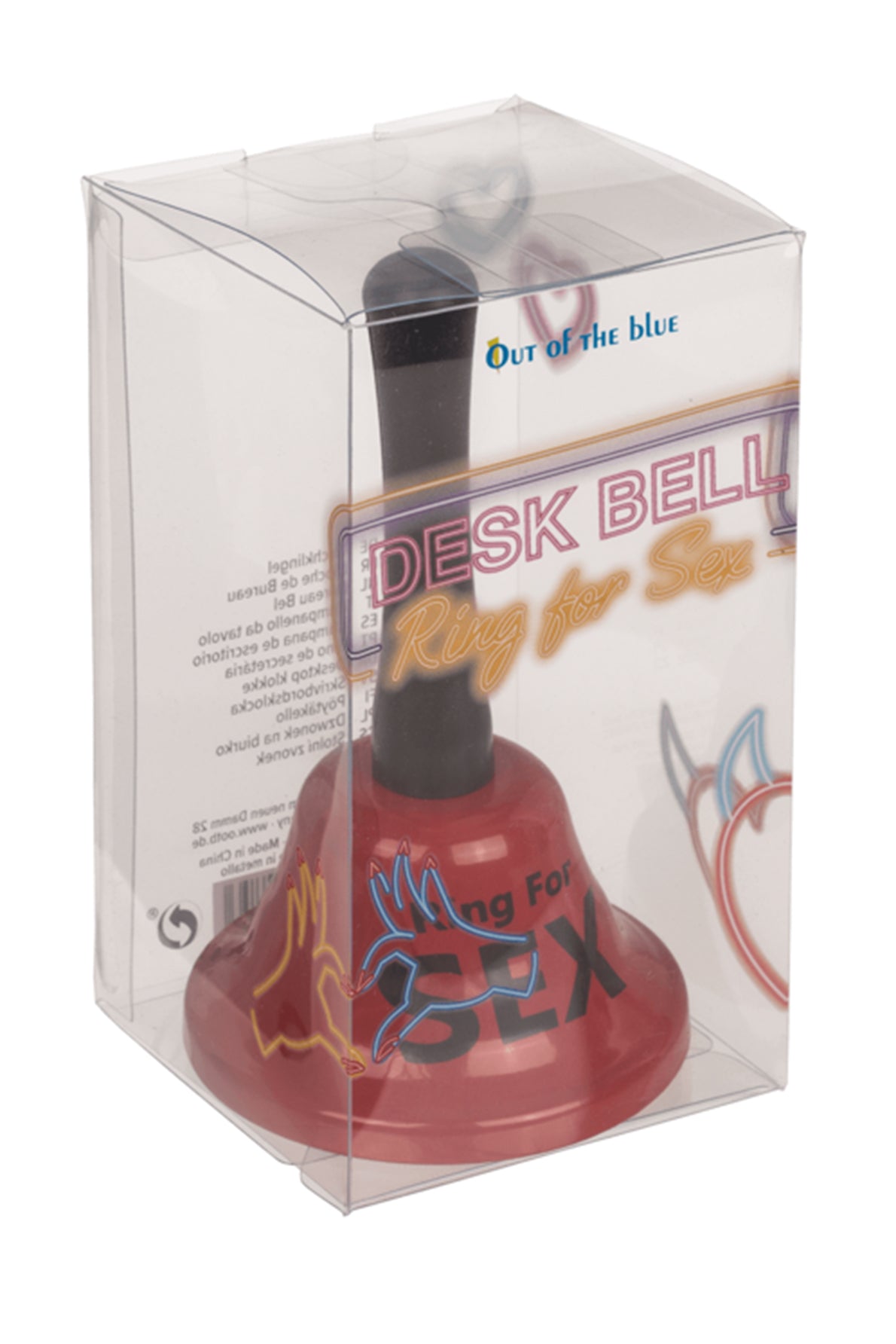OUT OF THE BLUE - CAMPANILLA DE MESA SEX BELL