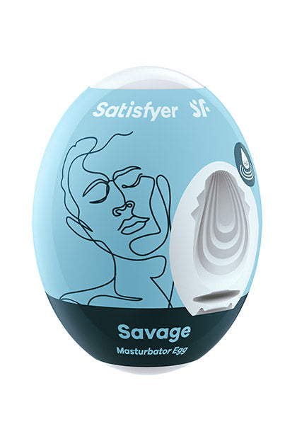 SATISFYER - MASTURBATOR EGG SAVAGE