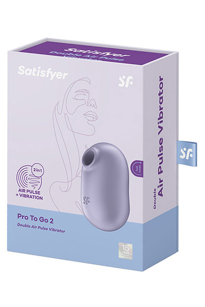 SATISFYER - PRO TO GO 2 VIOLET
