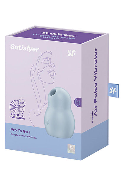 SATISFYER - PRO TO GO 1 BLUE