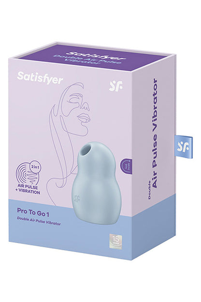 SATISFYER - PRO TO GO 1 BLUE