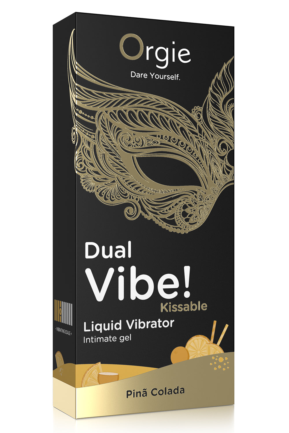 ORGIE - DUAL VIBE! PIÑA COLADA KISSABLE LIQUID VIBRATOR