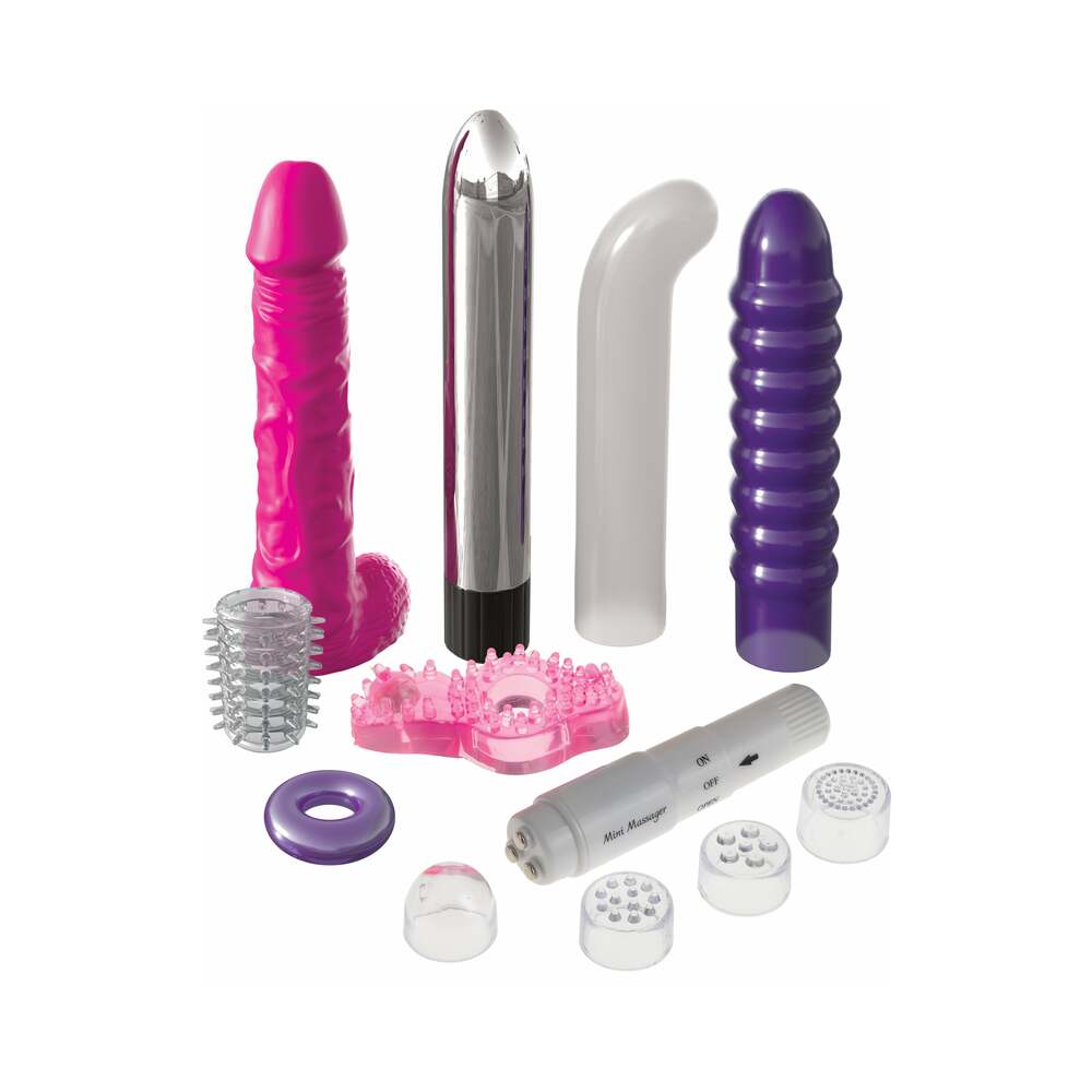 PIPEDREAM - WATERPROOF WET & WILD PLEASURE COLLECTION 13-PIECE SET