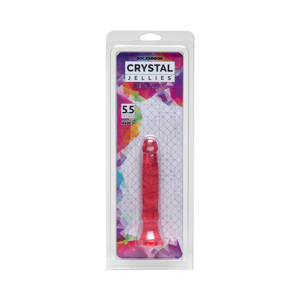 DOC JOHNSON - CRYSTAL JELLIES ANAL STARTER 6IN