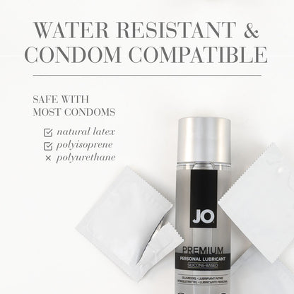SYSTEM JO - JO PREMIUM ORIGINAL SILICONE-BASED LUBRICANT 8 OZ.