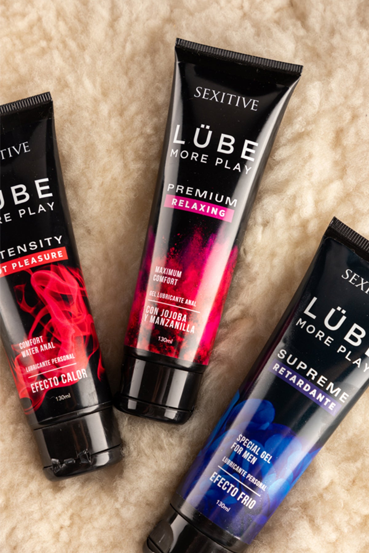 SEXITIVE - LUBRICANTE ANALL LUBE INTENSITY HOT PLEASURE. EFECTO CALOR. 130ML