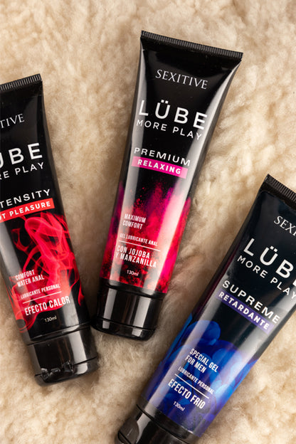 SEXITIVE - LUBRICANTE ANAL LUBE INTENSITY HOT PLEASURE. EFECTO CALOR. 130ML