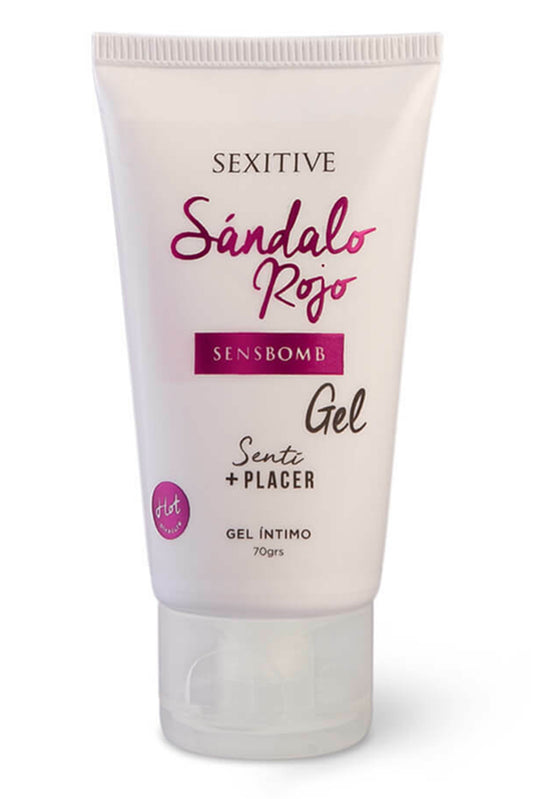 Gel Sens Bomb Sandalo Rojo 70 gr - Intensificador de Placer