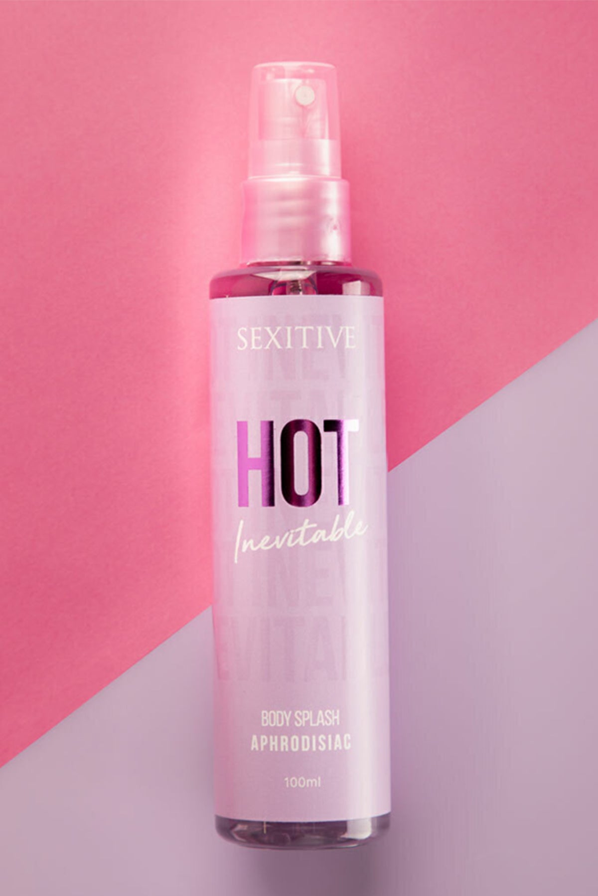 SEXITIVE - BODY SPLASH CON FEROMONAS HOT INEVITABLE - 100 ML.