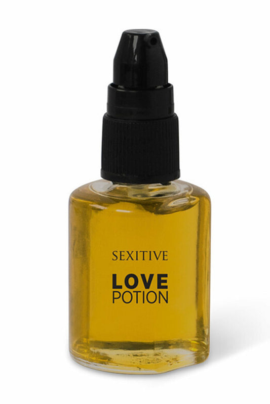 SEXITIVE - ACEITE LOVE POTION - CHAMPAÑA Y FRAMBUESA - 30 ML.