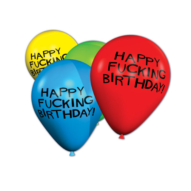 X-RATED BIRTHDAY BALLONS
